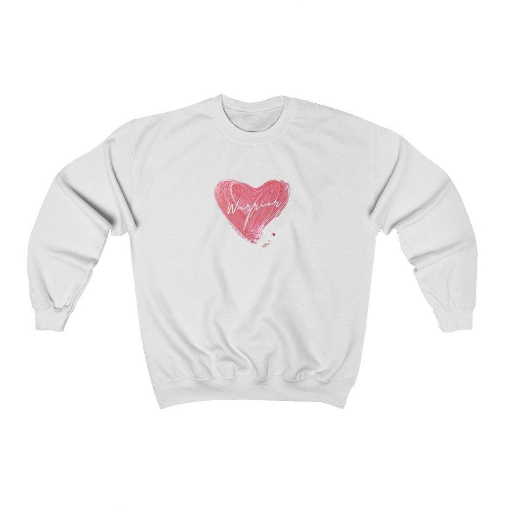 Brushed Heart Warrior Crewneck Sweatshirt - CHD warrior