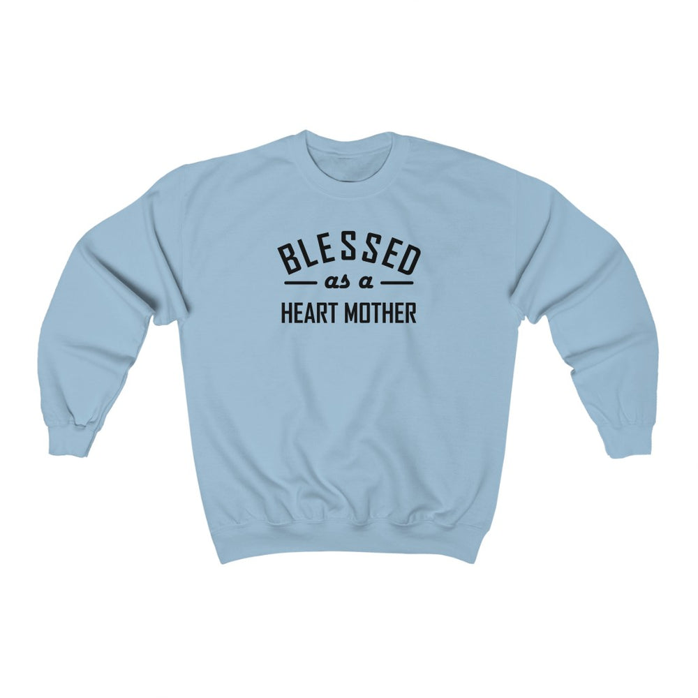 
                  
                    Blessed as a Heart Mother Crewneck Sweatshirt
                  
                