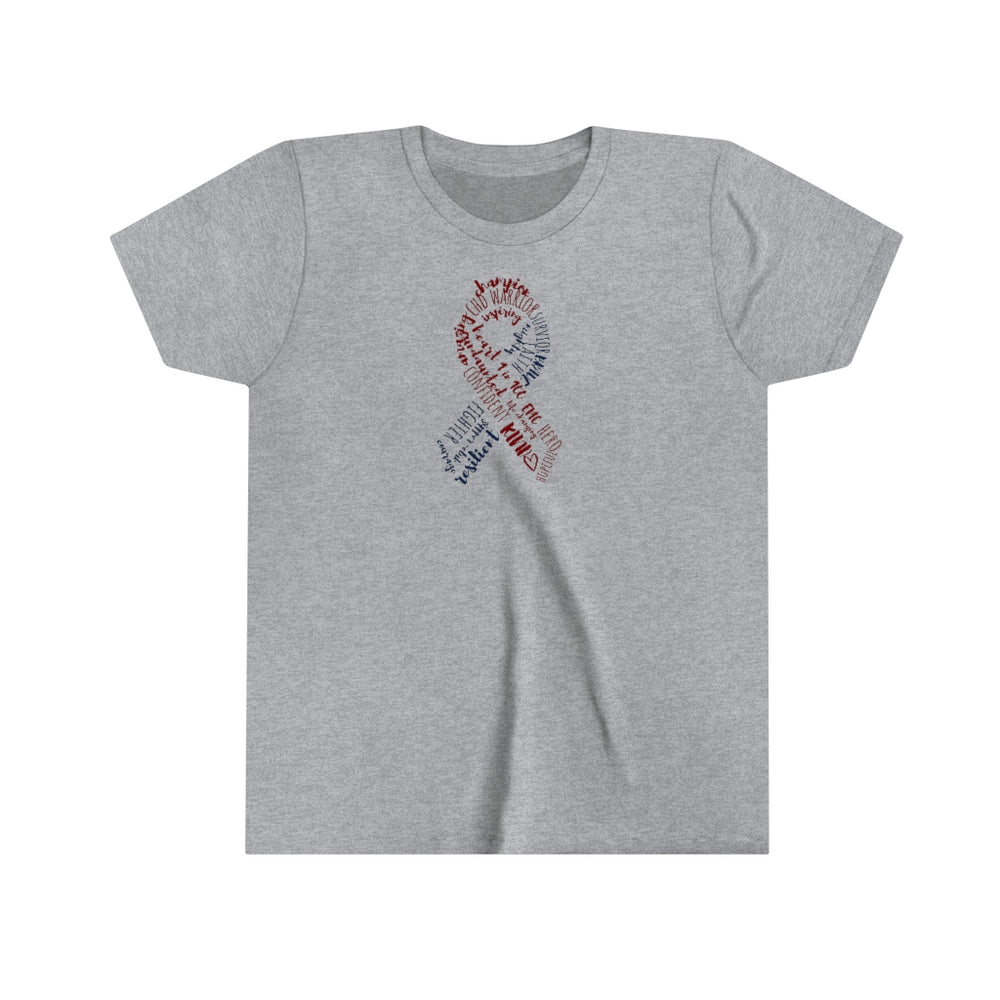 CHD Awareness Ribbon Youth Tee