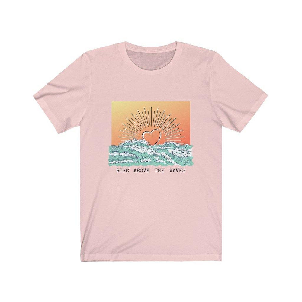 
                  
                    Rise Above the Waves Unisex Tee - CHD warrior
                  
                