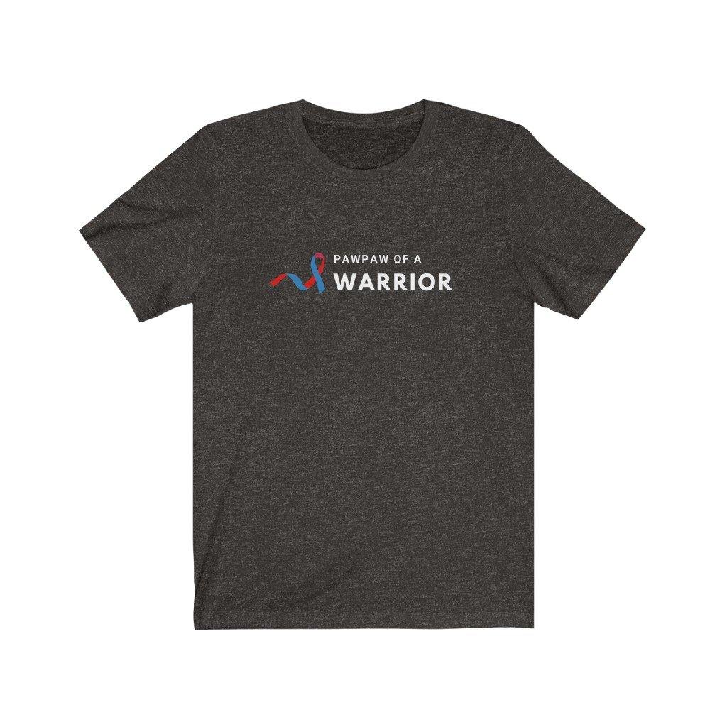 *NEW!* Papaw of a Warrior Unisex Tee - CHD warrior