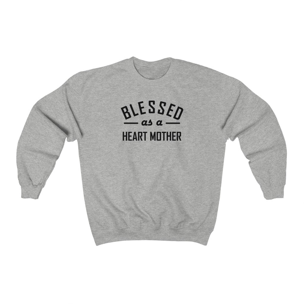 
                  
                    Blessed as a Heart Mother Crewneck Sweatshirt
                  
                