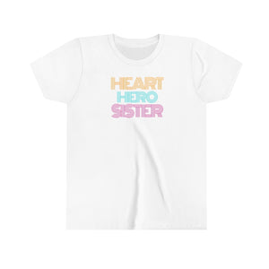 
                  
                    Heart Hero Sister Retro Youth Tee
                  
                