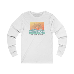 
                  
                    Rise Above the Waves Long Sleeve Tee - CHD warrior
                  
                