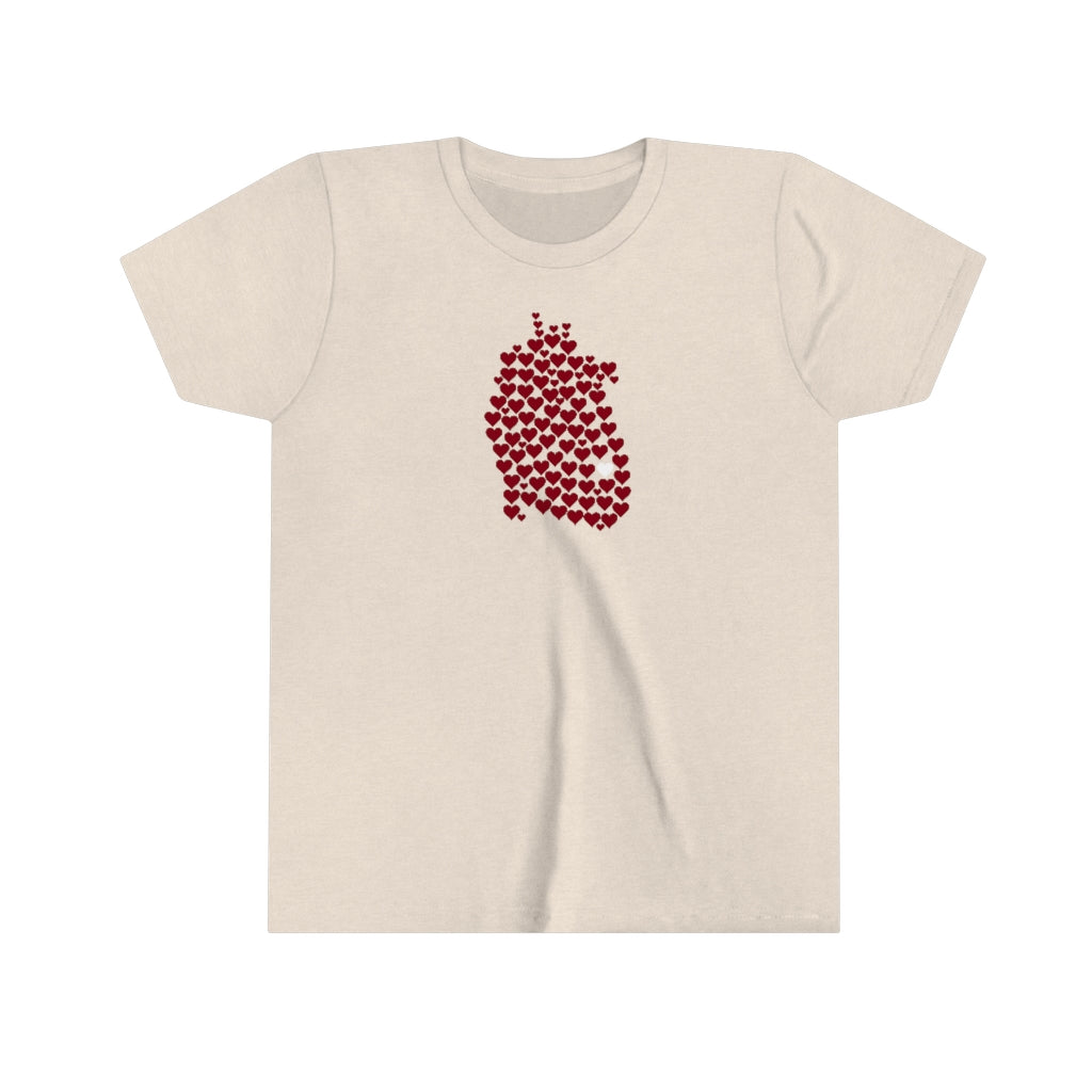1 in 100 Hearts Youth Tee