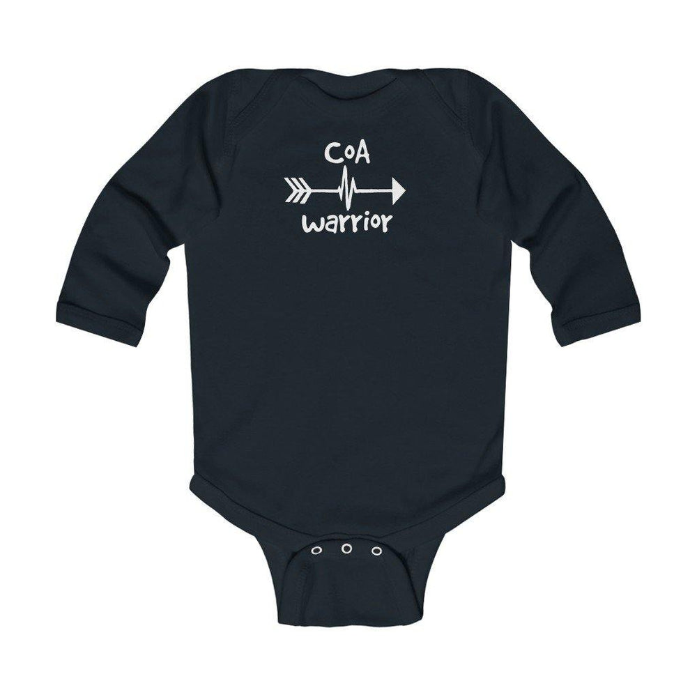
                  
                    CoA Warrior Long-Sleeve Onesie - CHD warrior
                  
                