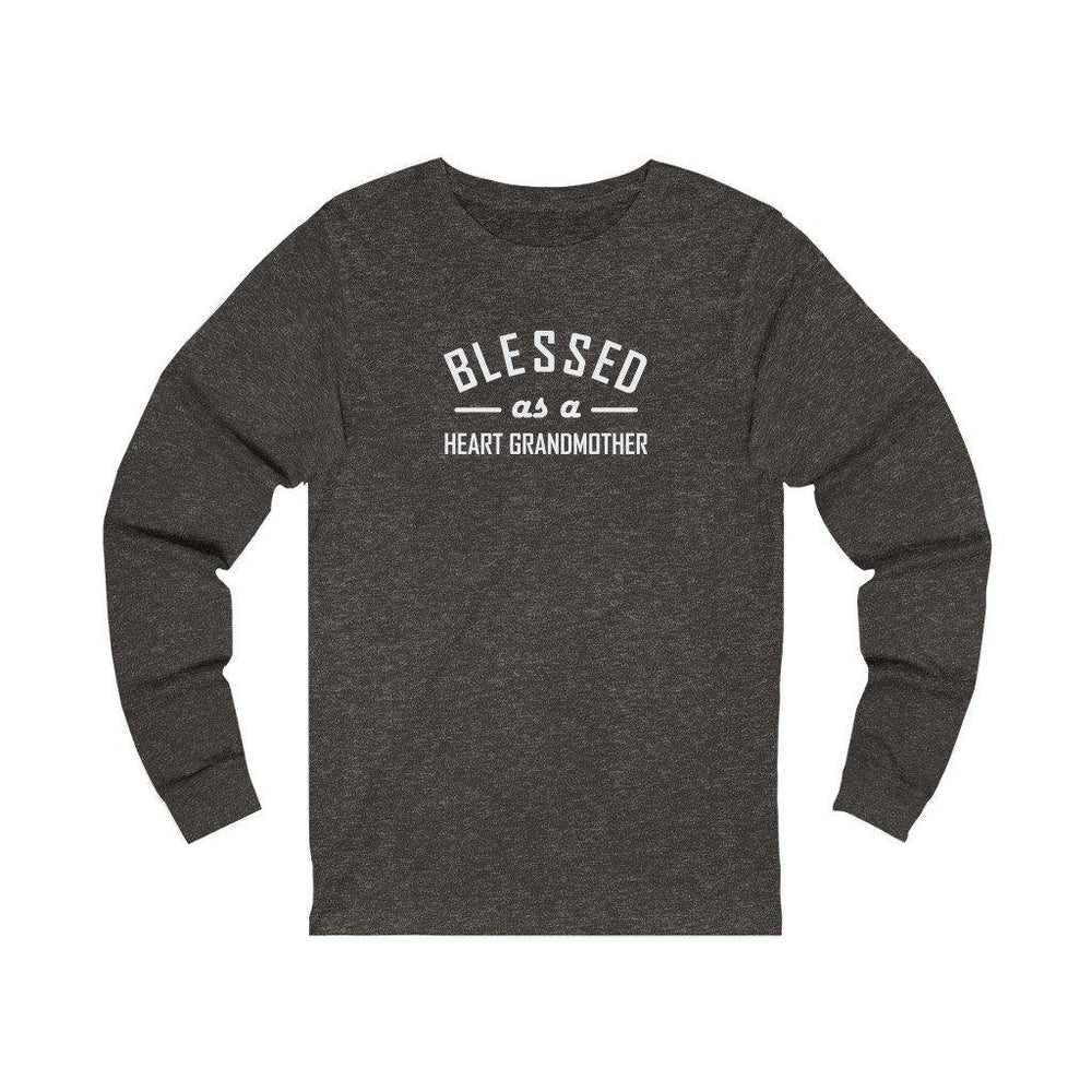 
                  
                    Blessed as a Heart Grandmother Unisex Long Sleeve Tee (white text) - CHD warrior
                  
                