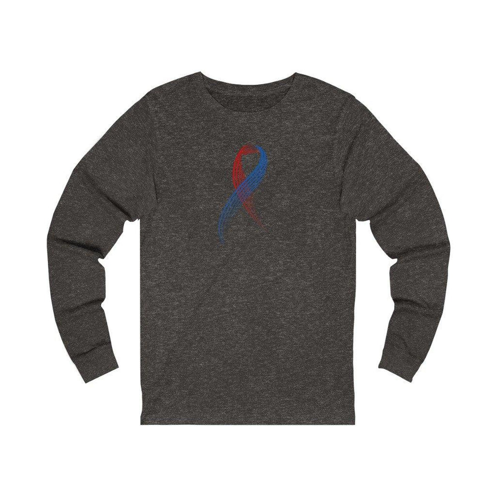 
                  
                    Heart Mom Ribbon Long Sleeve Tee - CHD warrior
                  
                