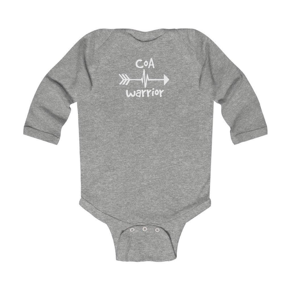 
                  
                    CoA Warrior Long-Sleeve Onesie - CHD warrior
                  
                