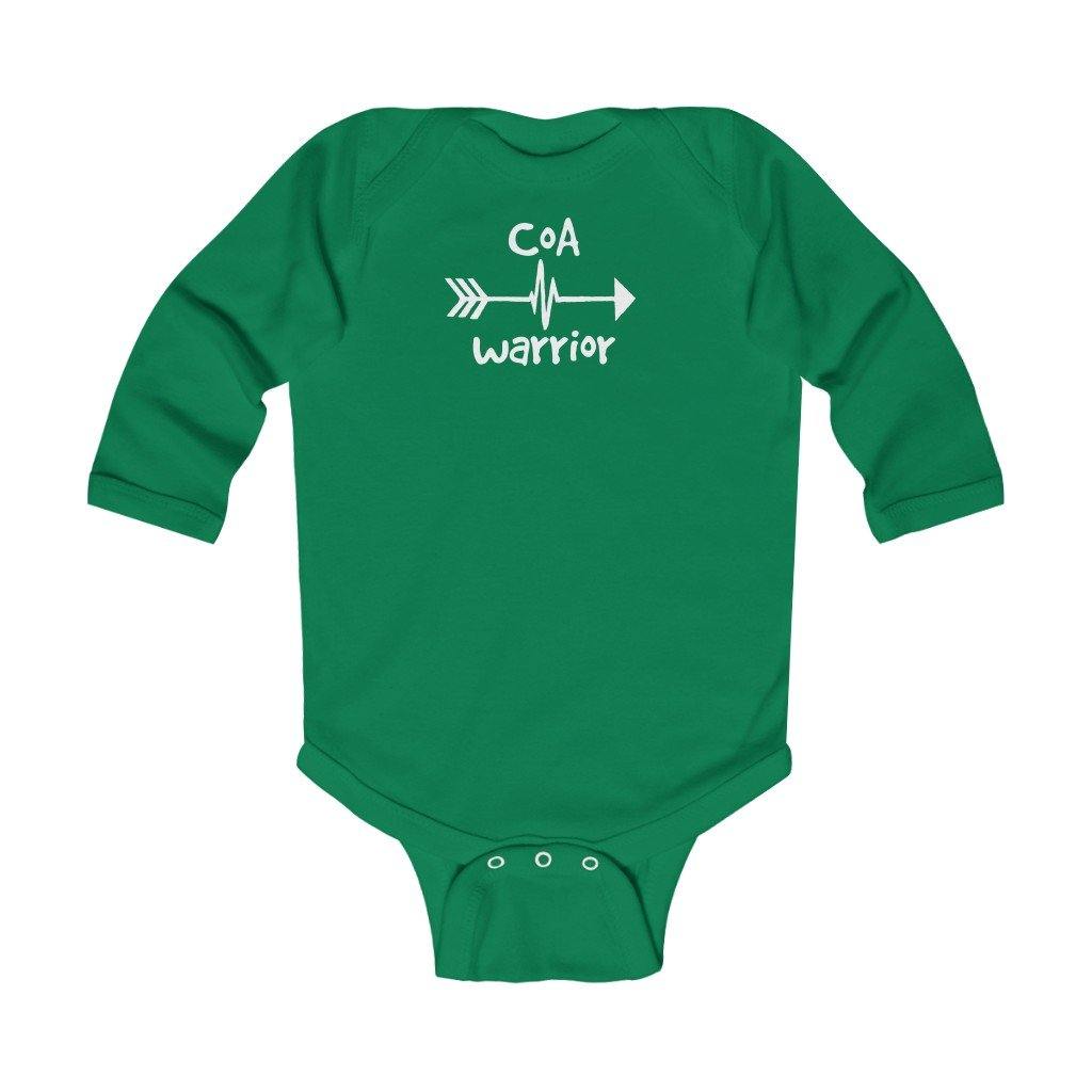 
                  
                    CoA Warrior Long-Sleeve Onesie - CHD warrior
                  
                